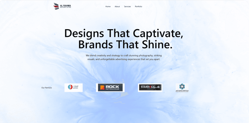 Al Rahma portfolio showcase